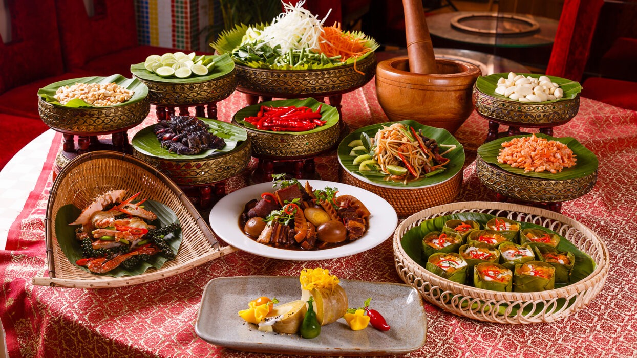 Traditional Cambodian food
